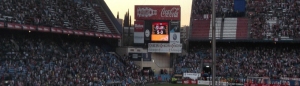 At. Madrid vs.Rayo Vallecano en el Calderón con presencia del Frente Madrileño